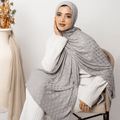 وشاح "أتوميك" من قماش الجاكار القطني