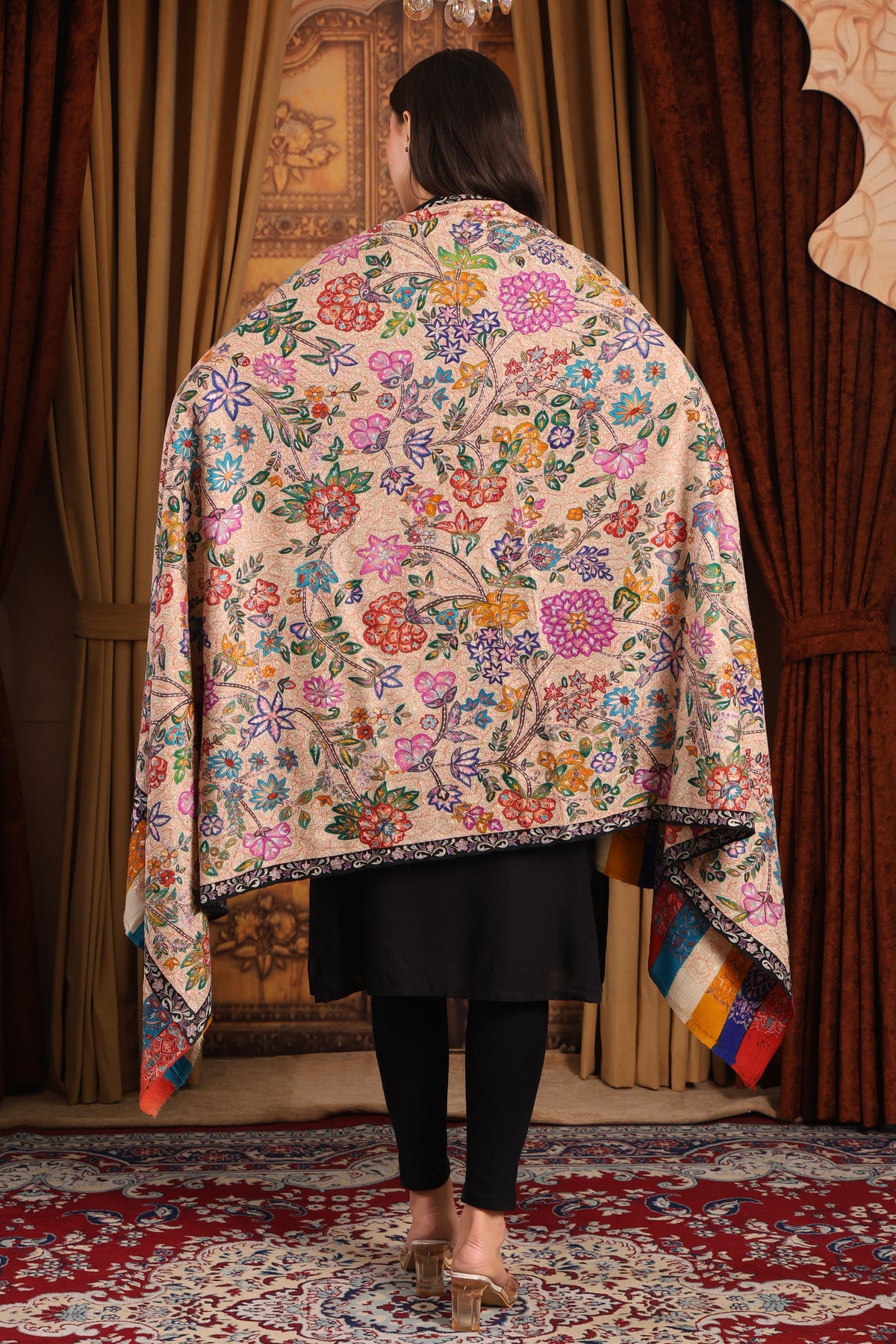 Authentic Kashmiri Handmade Pashmina Shawl