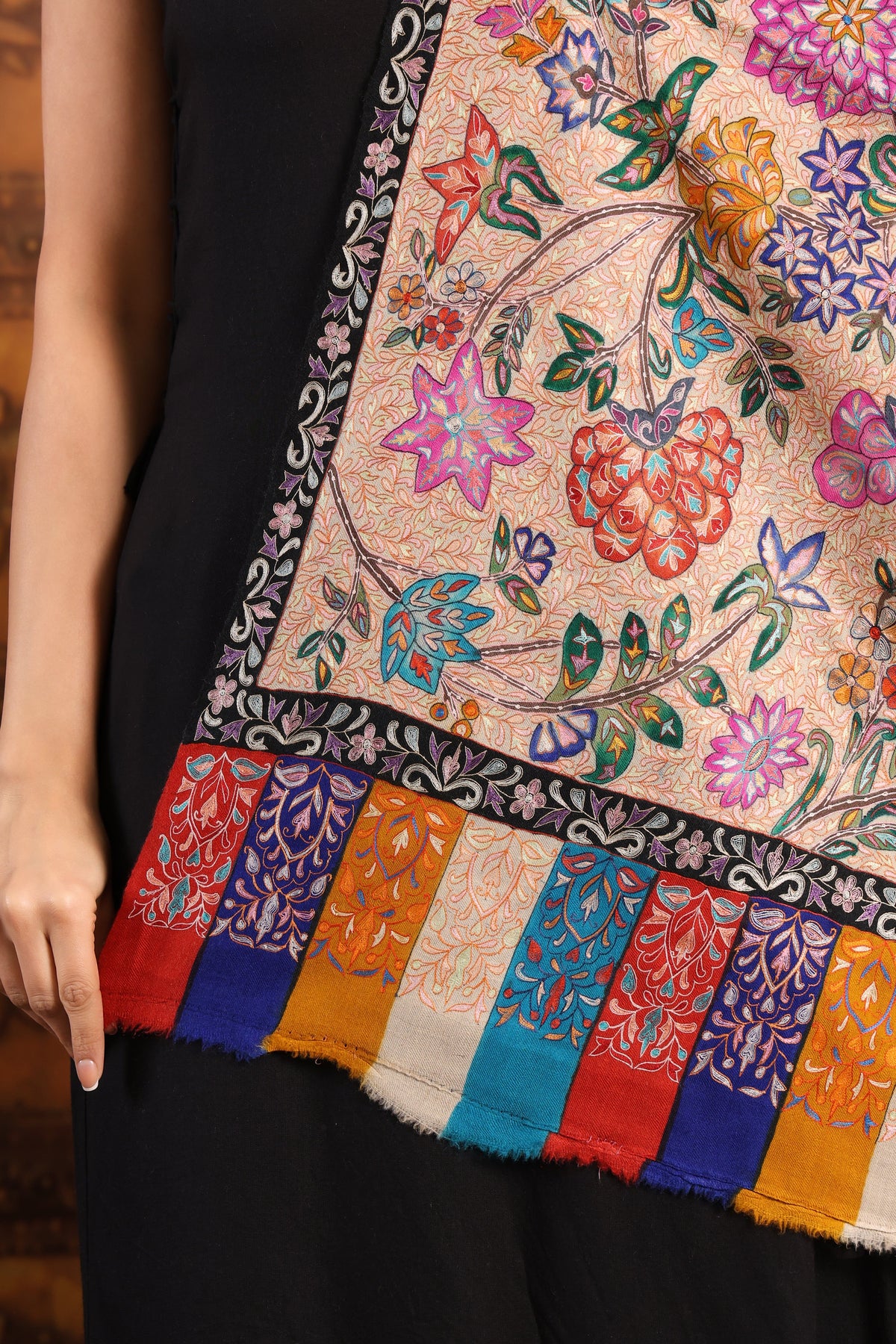Authentic Kashmiri Handmade Pashmina Shawl
