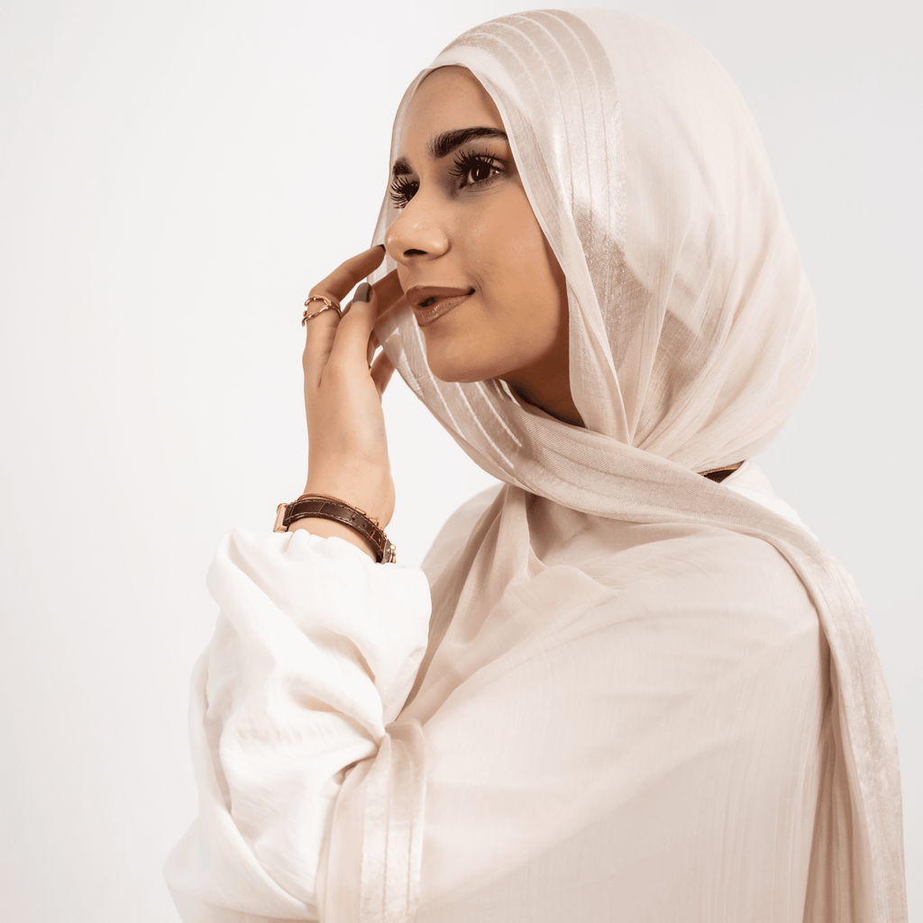 Borderline Satin Scarf