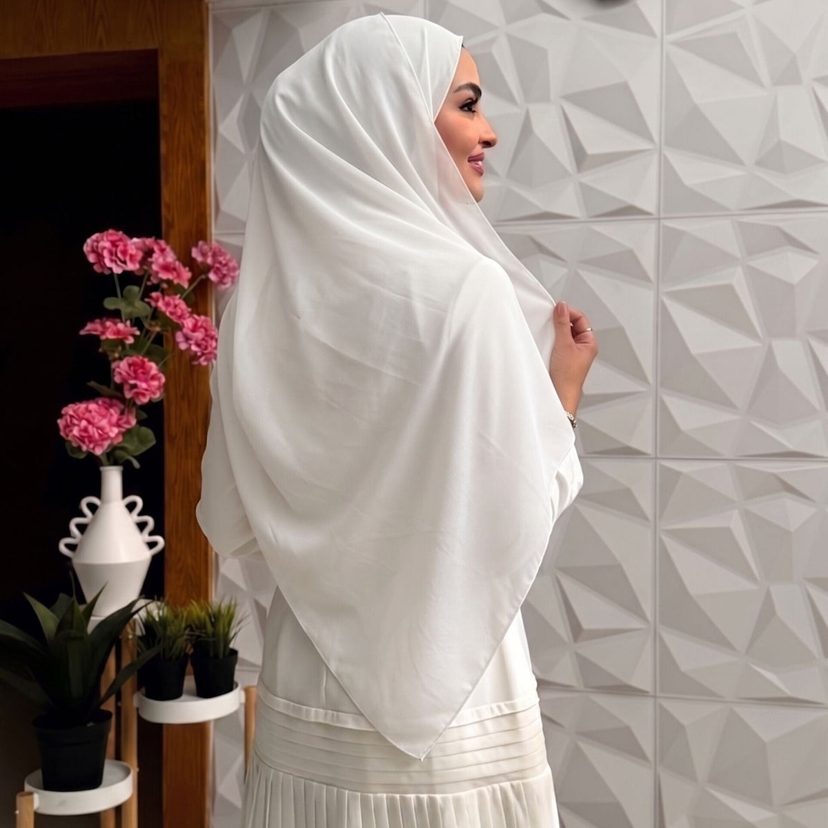 وشاح الخيزران خفيف الوزن