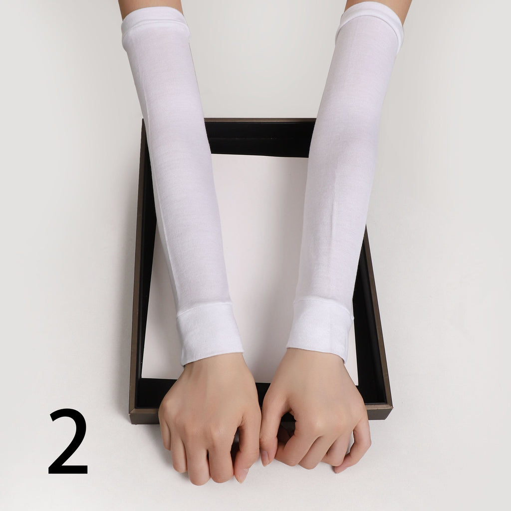 Buttoned Elegance Sleeves