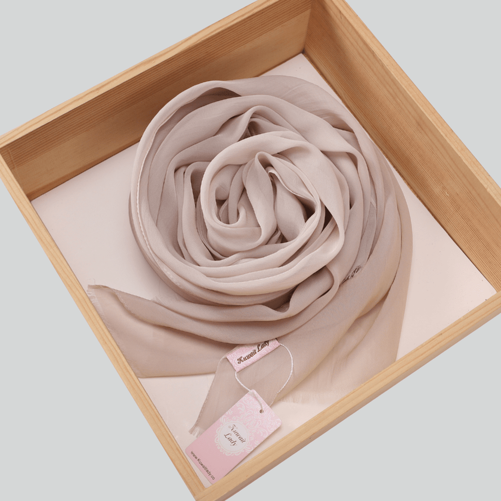 Chiffon Threaded Scarf
