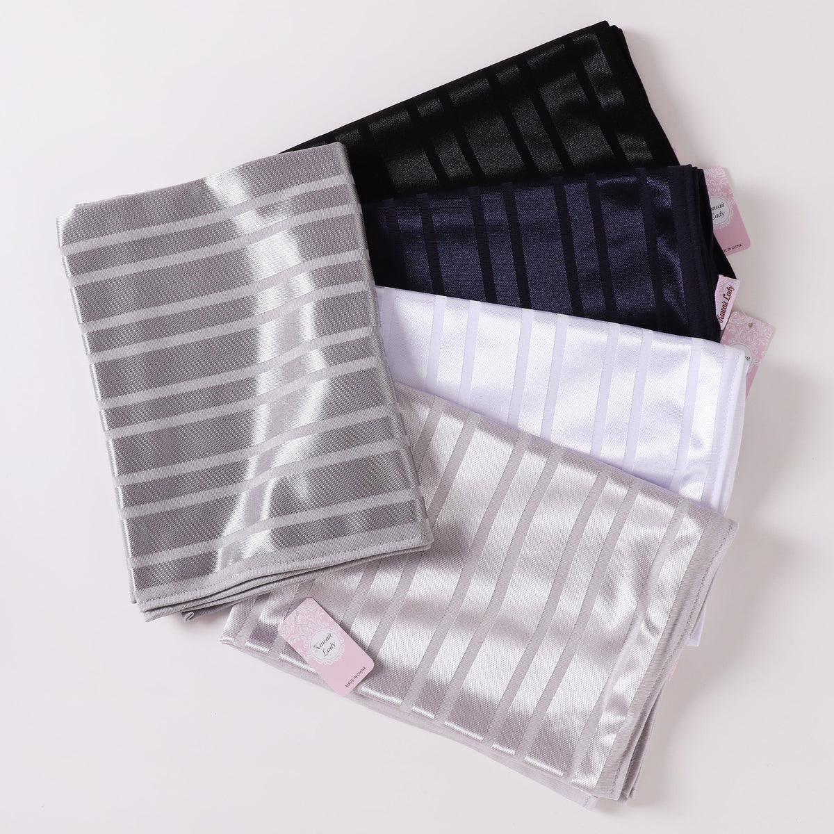 Classic Cotton Satin Scarf