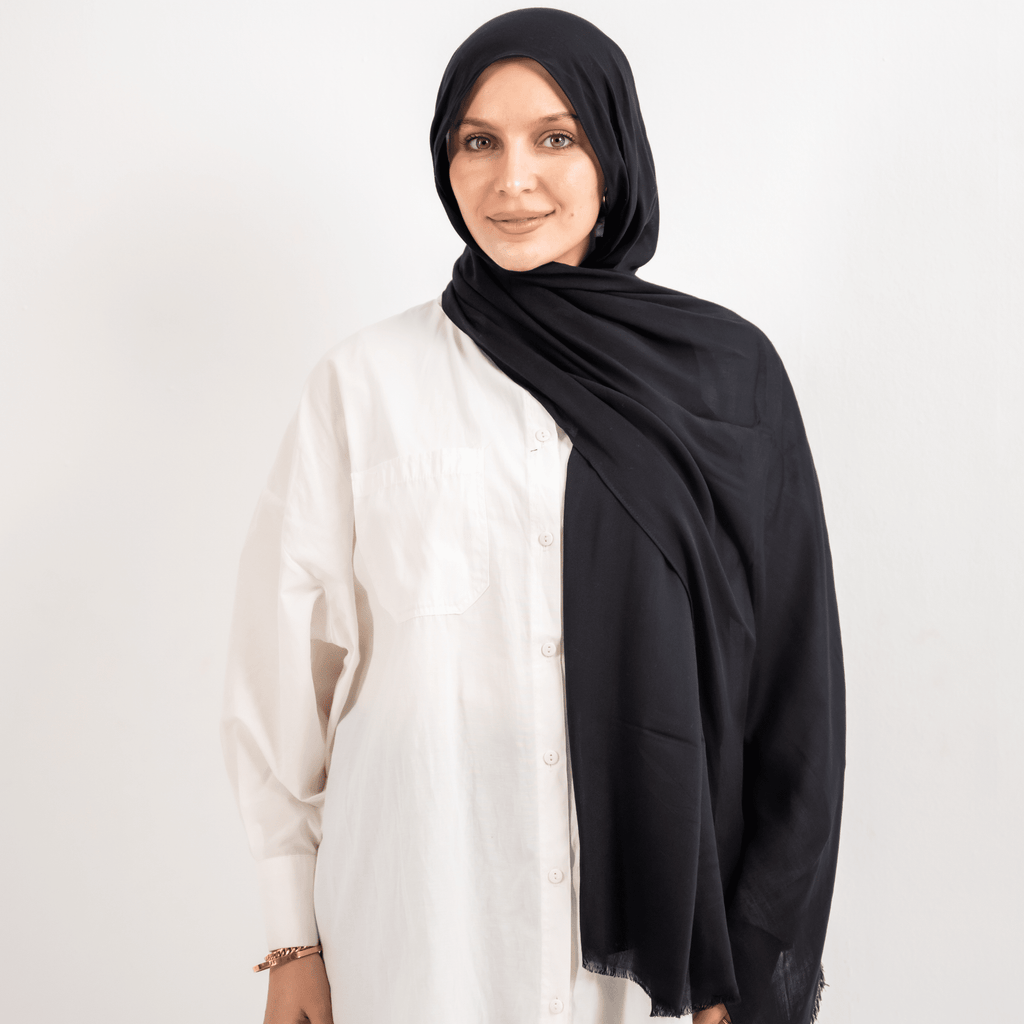 وشاح كتان مريح