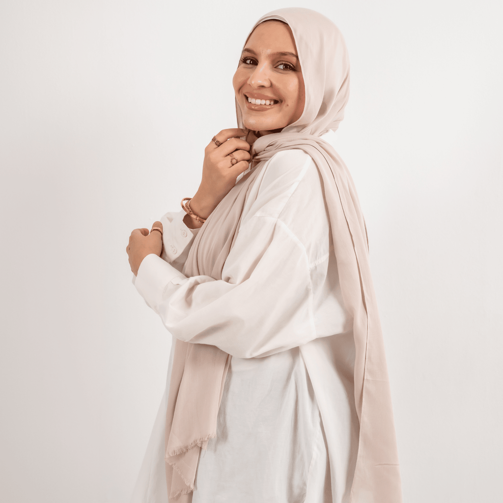 وشاح كتان مريح