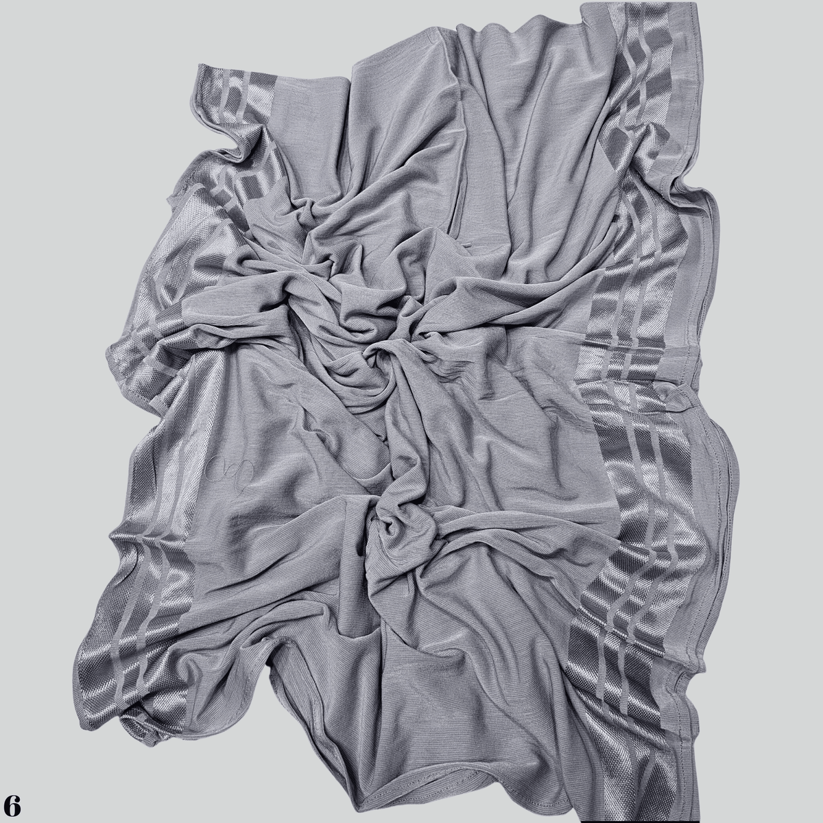 Cotton Satin Blend Scarf