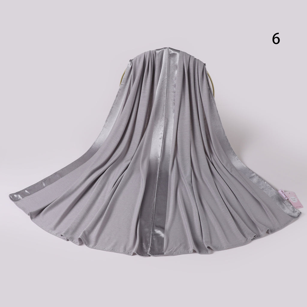 Cotton Satin Fusion Scarf