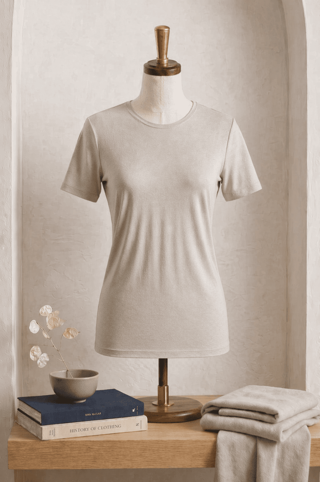 Cotton T-shirt Half Sleeves (Round Neck)