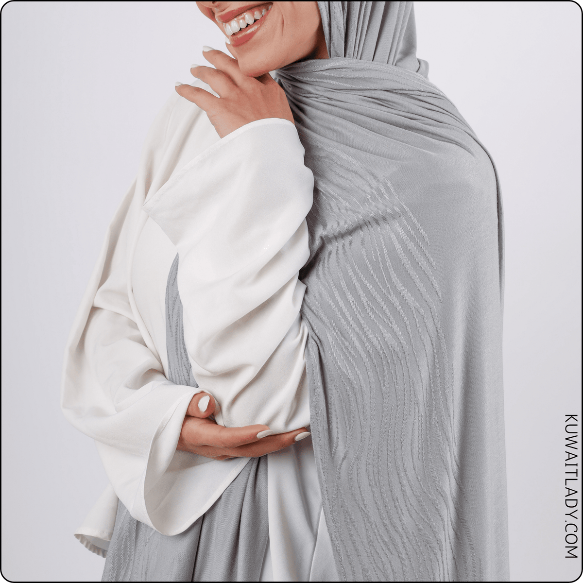 Cotton Wave Stretchy Scarf