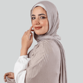وشاح قطني متموج قابل للتمدد