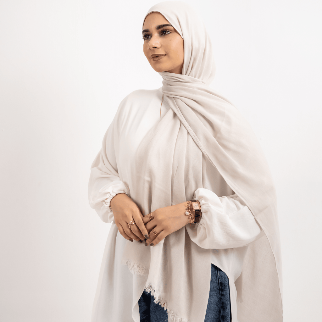 وشاح كتاني مريح