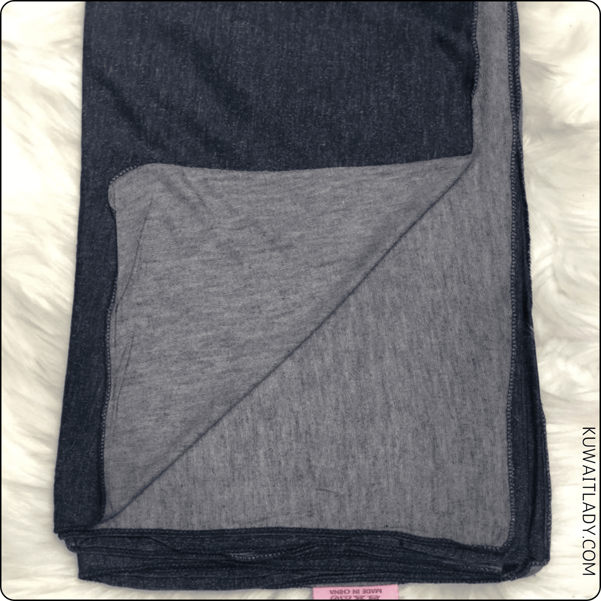 Double Toned Jersey Scarf