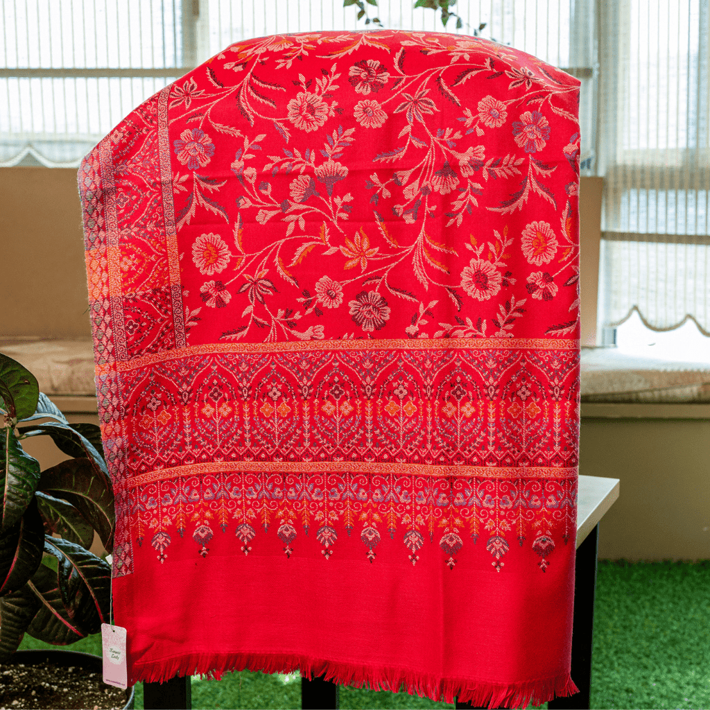 Garden Winter Shawl