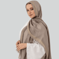 وشاح كتان لامع