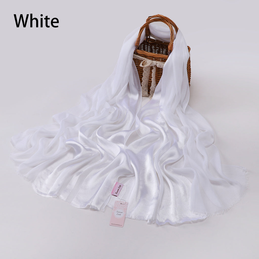 Half Linen, Half Satin Elegance