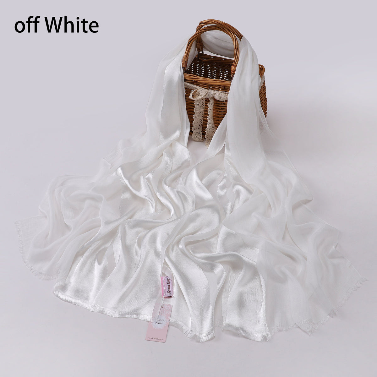 Half Linen, Half Satin Elegance