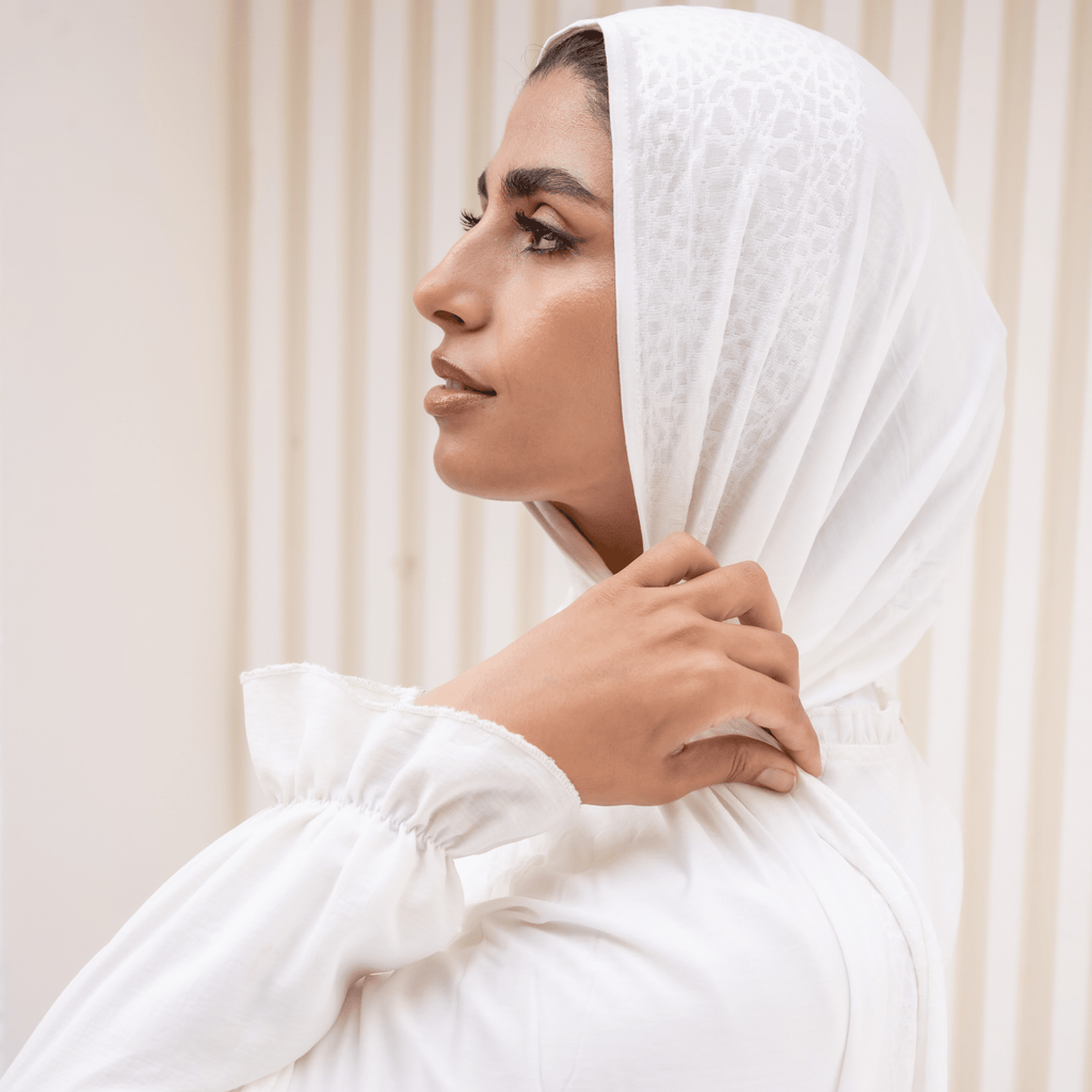 وشاح قطني مطاطي من التراث