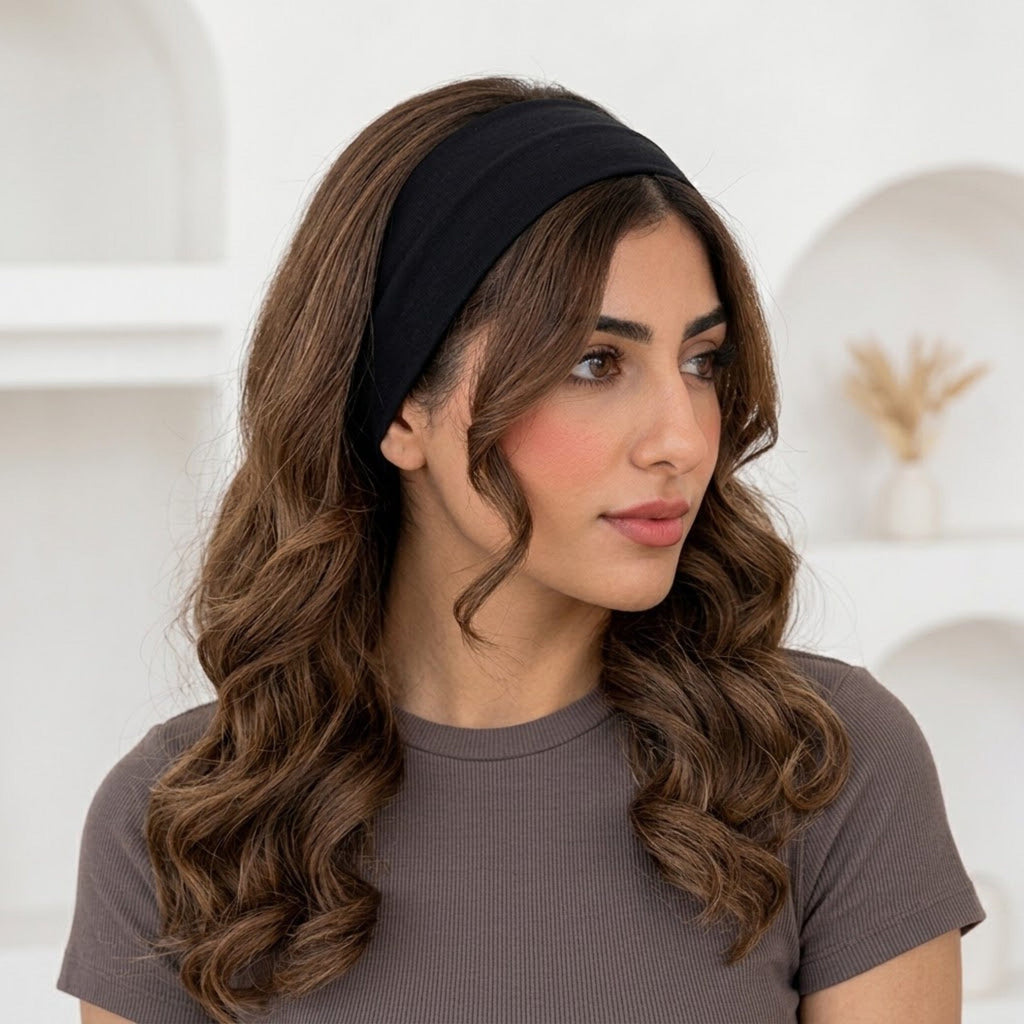 عصابة رأس قطنية للحجاب