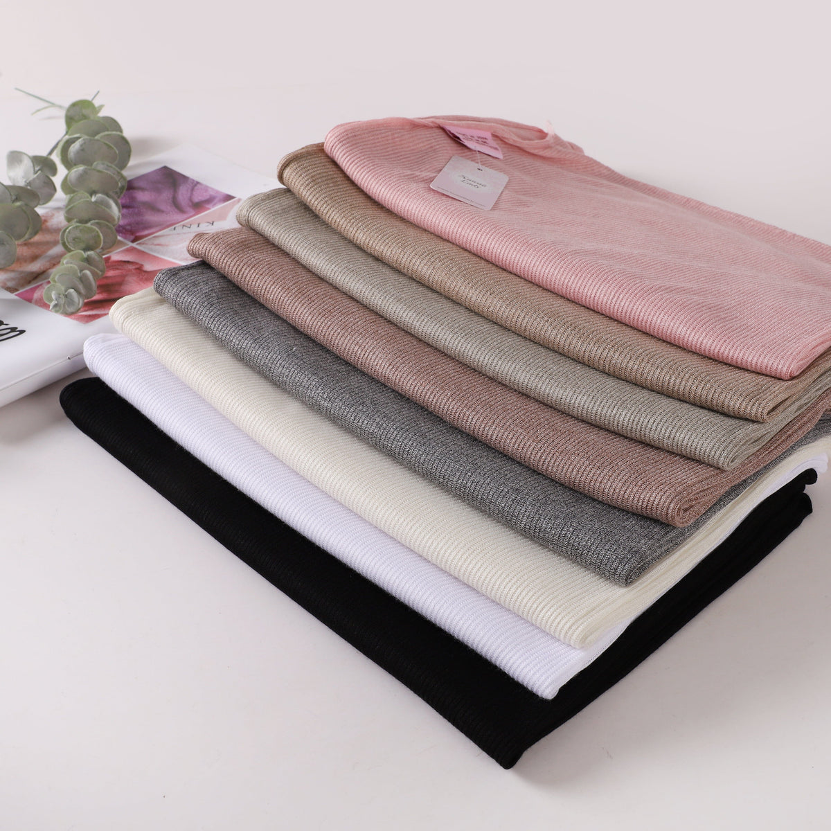 Jersey Striped Scarf