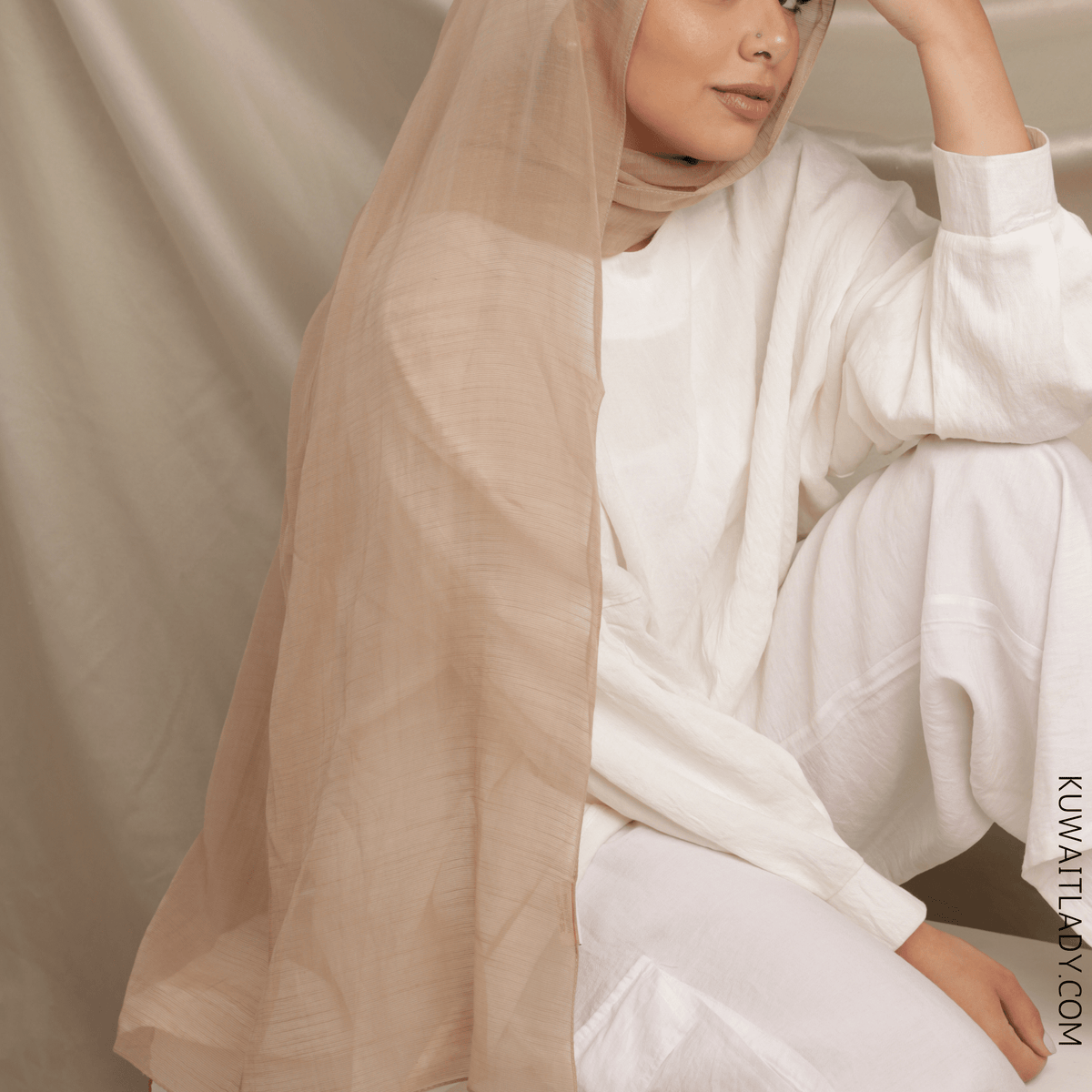 Lined Viscose Scarf