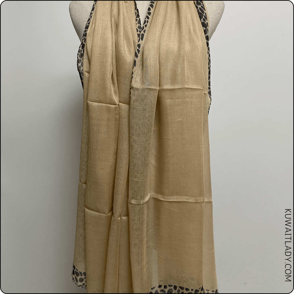Linen Cheetah Wrap