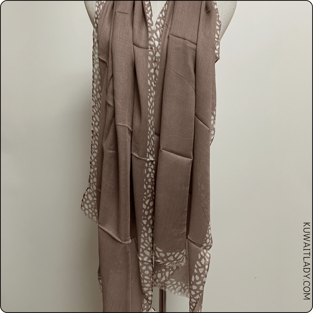 Linen Cheetah Wrap