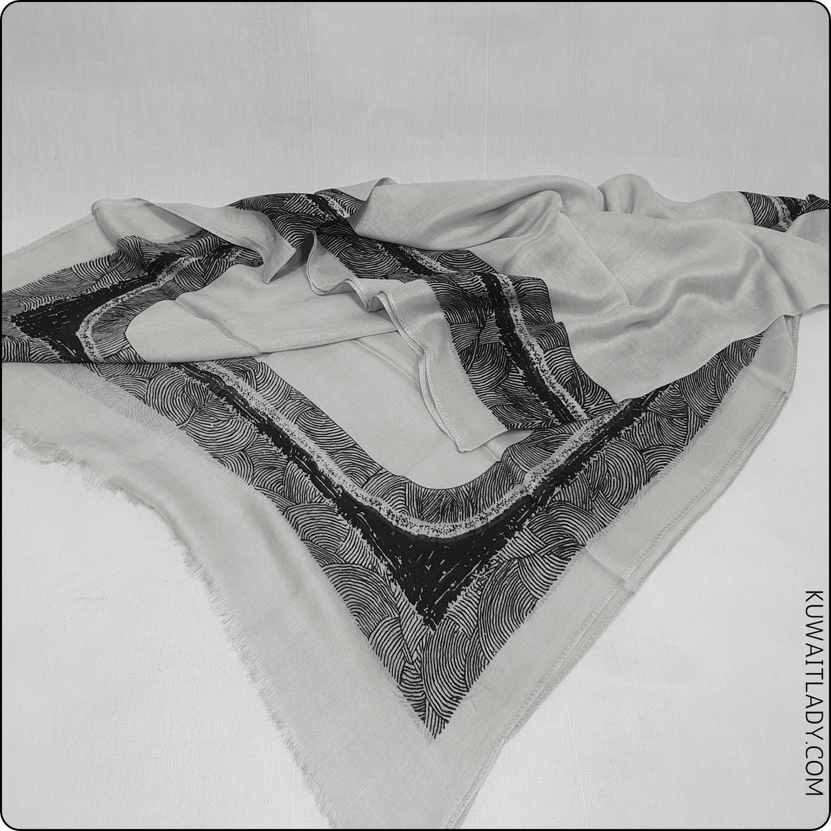Linen Sajadah Print Scarf