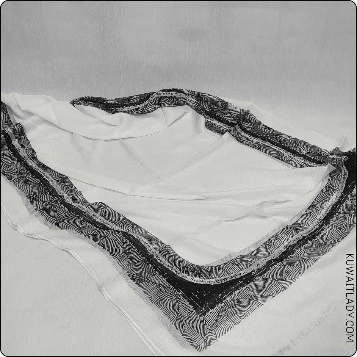 Linen Sajadah Print Scarf