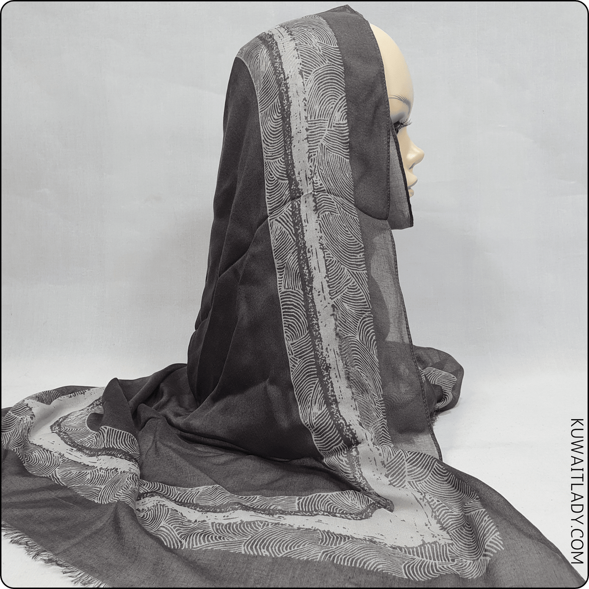 Linen Sajadah Print Scarf