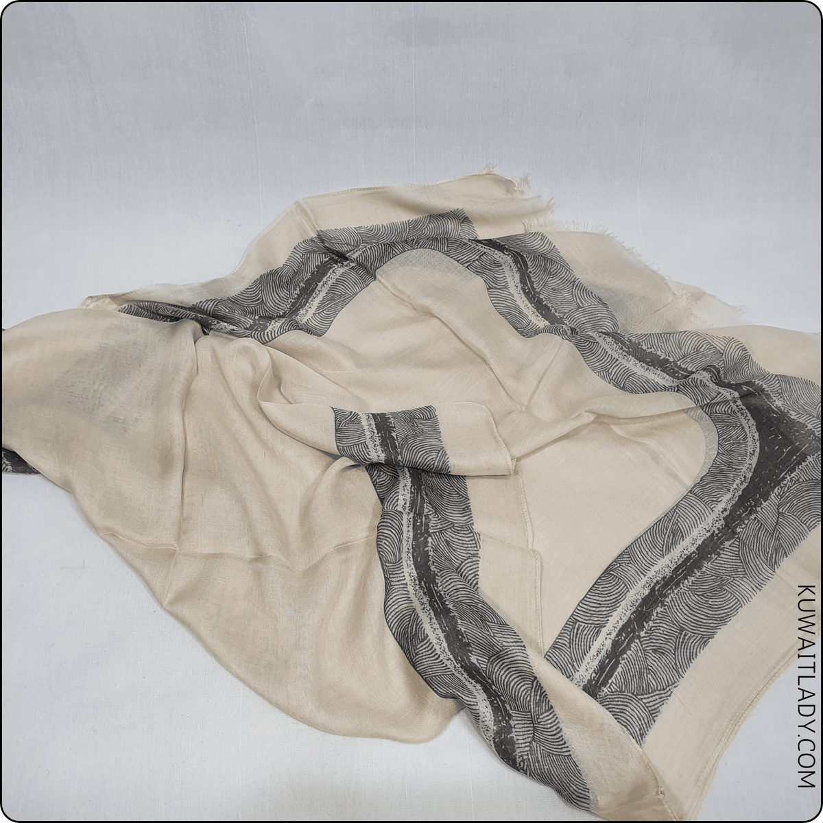 Linen Sajadah Print Scarf