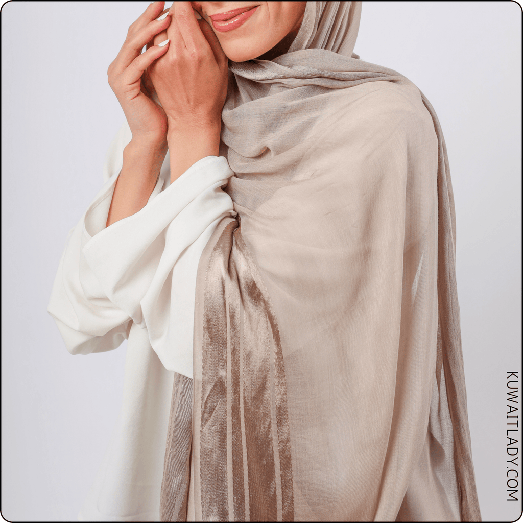 Linen Satin Edge Elegance