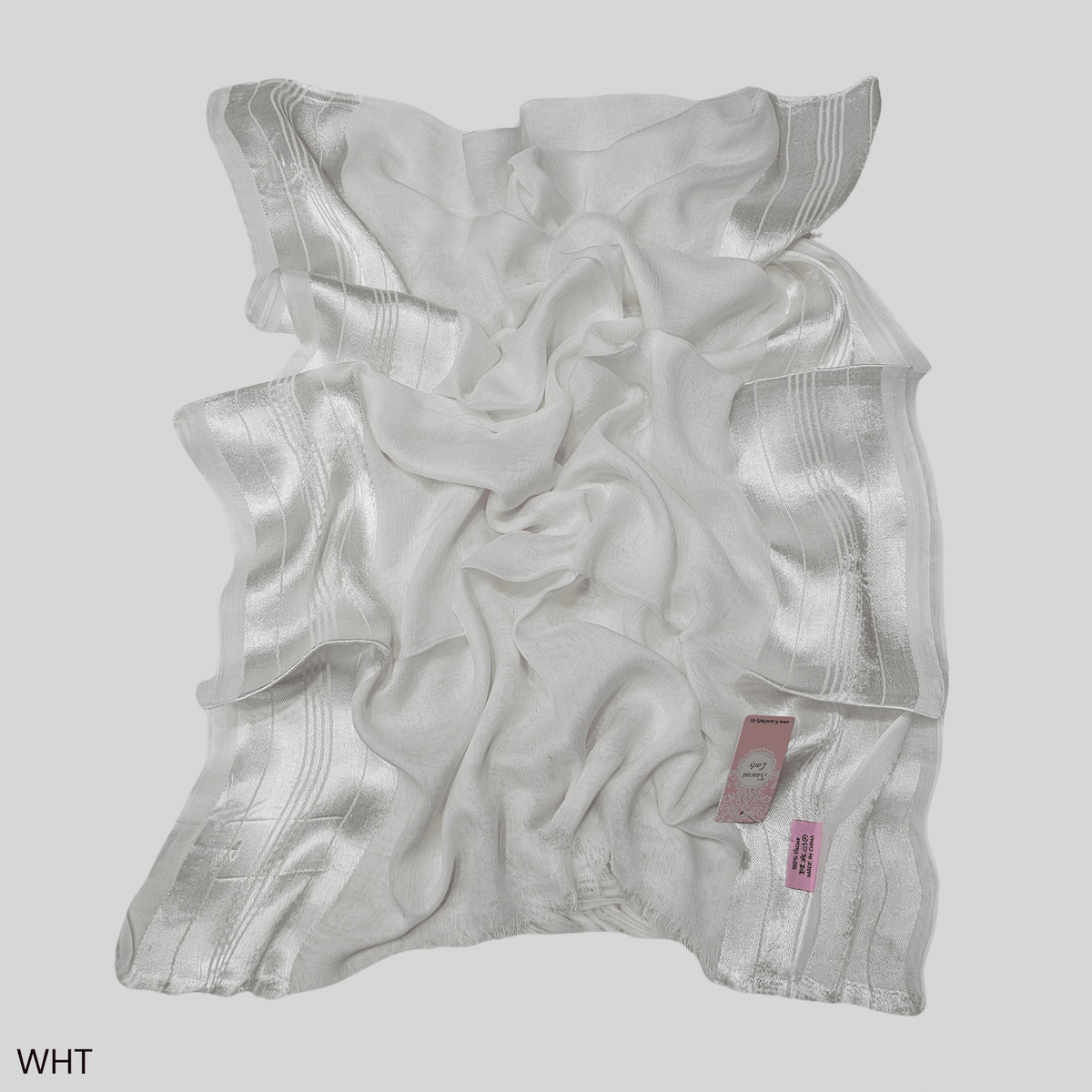 Linen Satin Streams Scarf