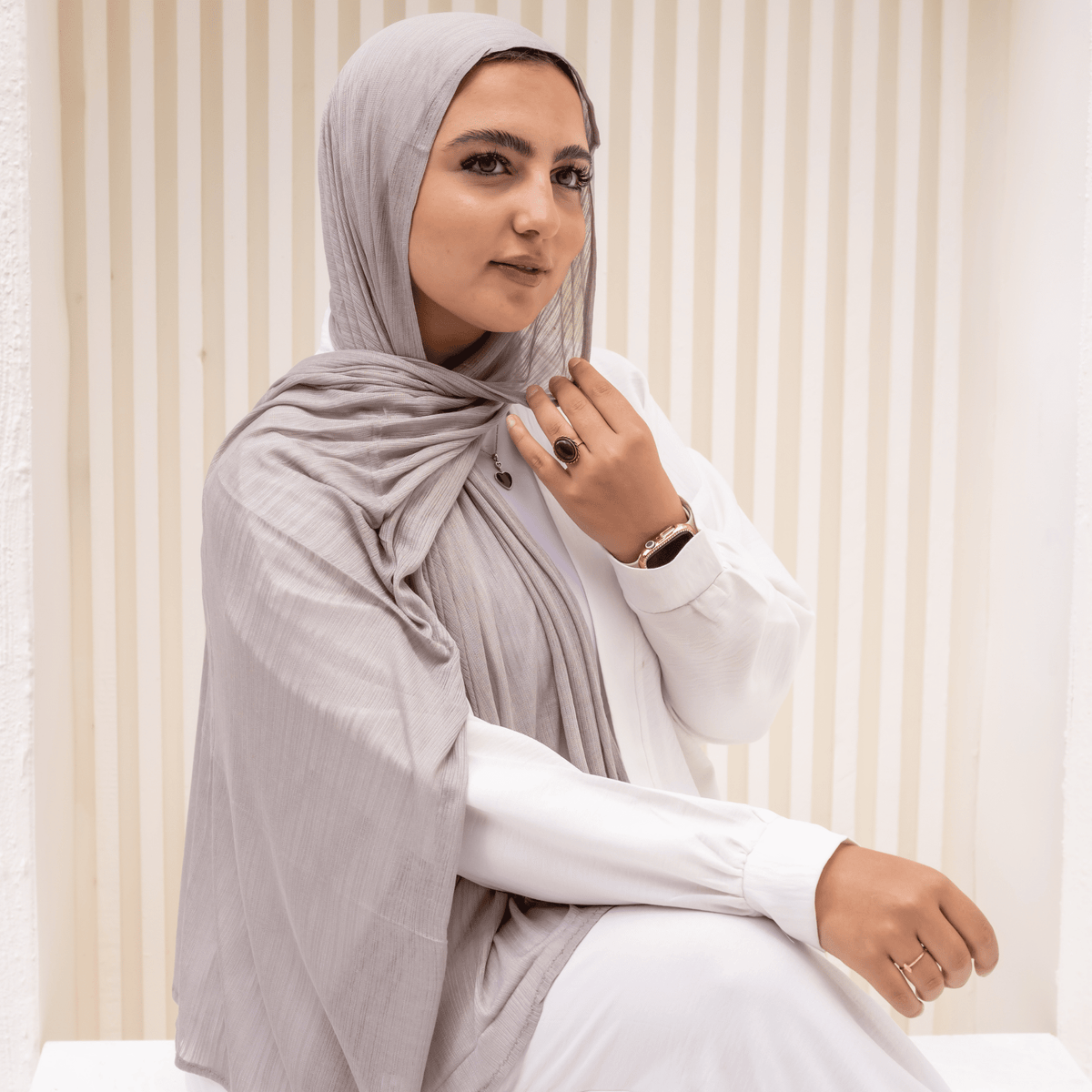 Lulwa Jersey Scarf