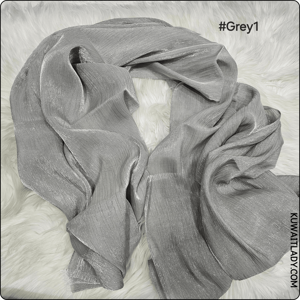 Metallic Linen Scarf