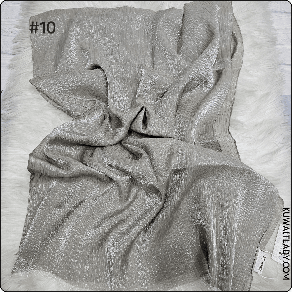 Metallic Linen Scarf