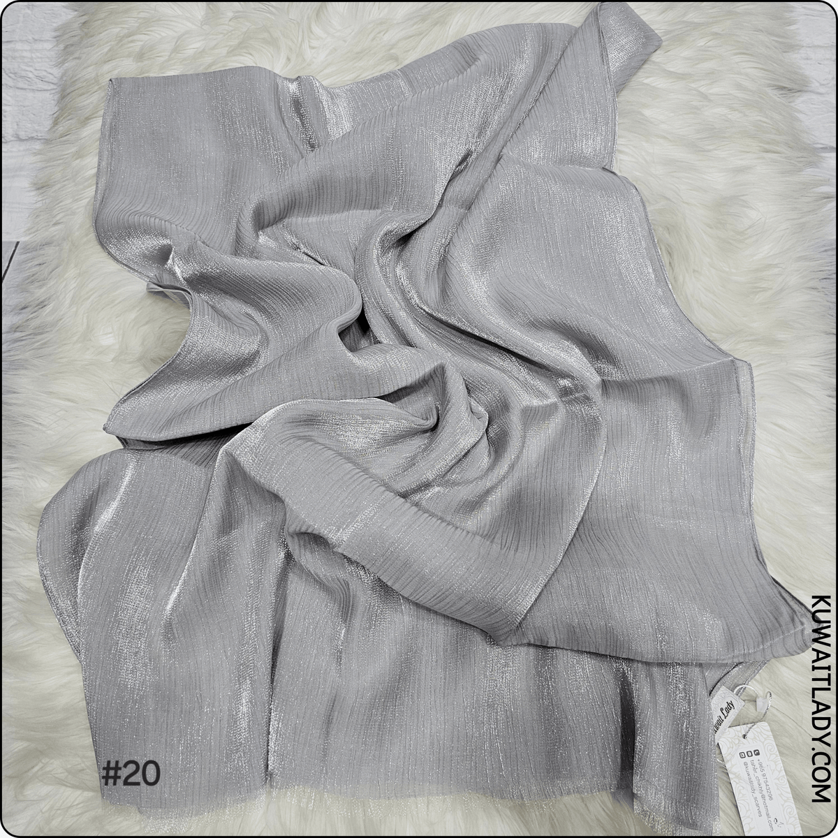 Metallic Linen Scarf