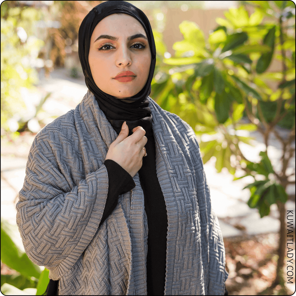 Modern Gridline Shawl