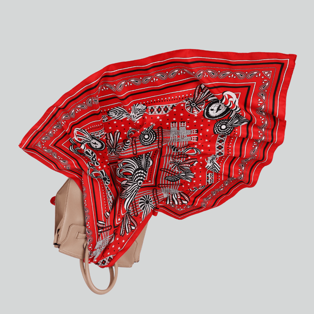 Printed Silk Hijab