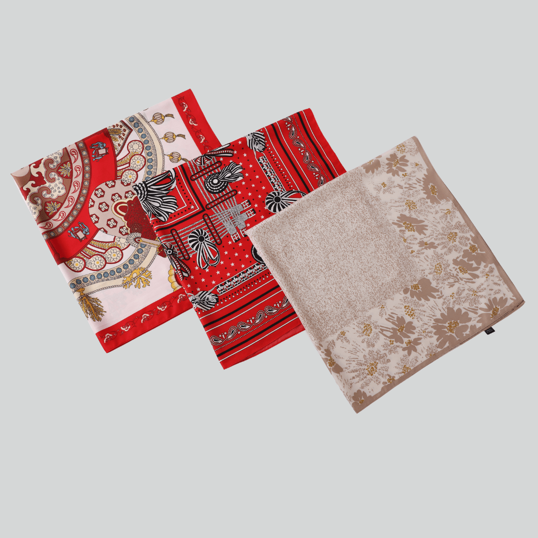 Printed Silk Hijab