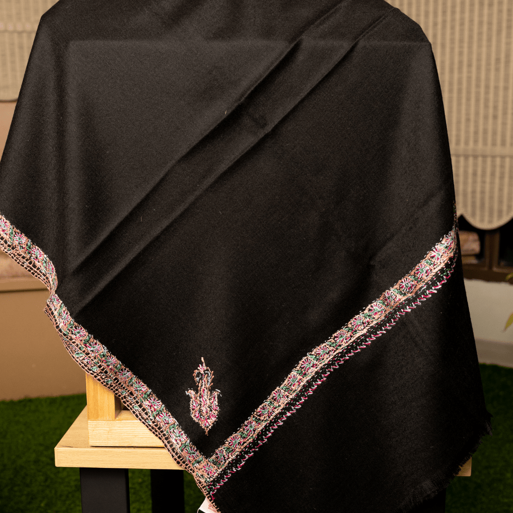 Hashiyadar Embroidery Shawl