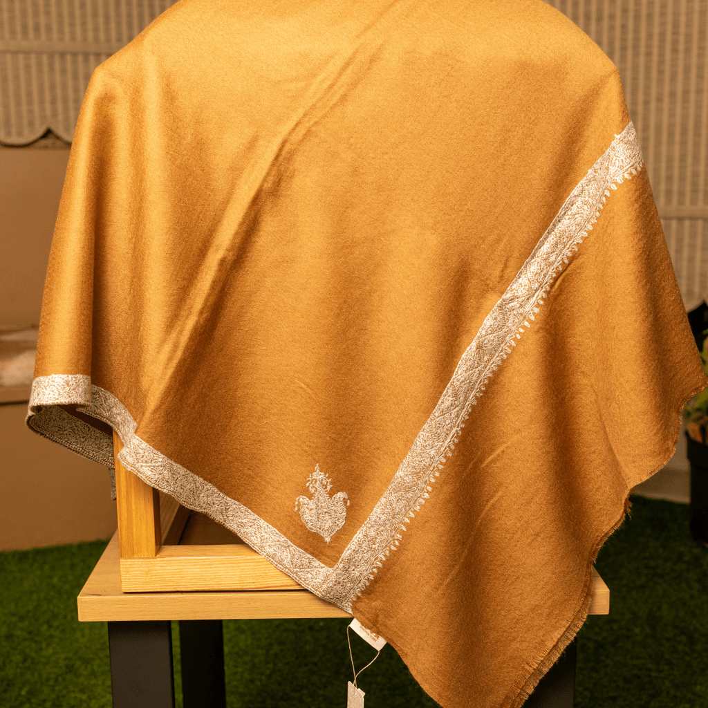 Hashiyadar Embroidery Shawl