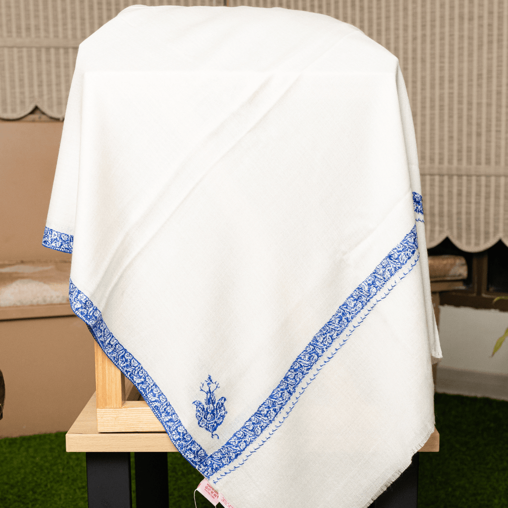 Hashiyadar Embroidery Shawl