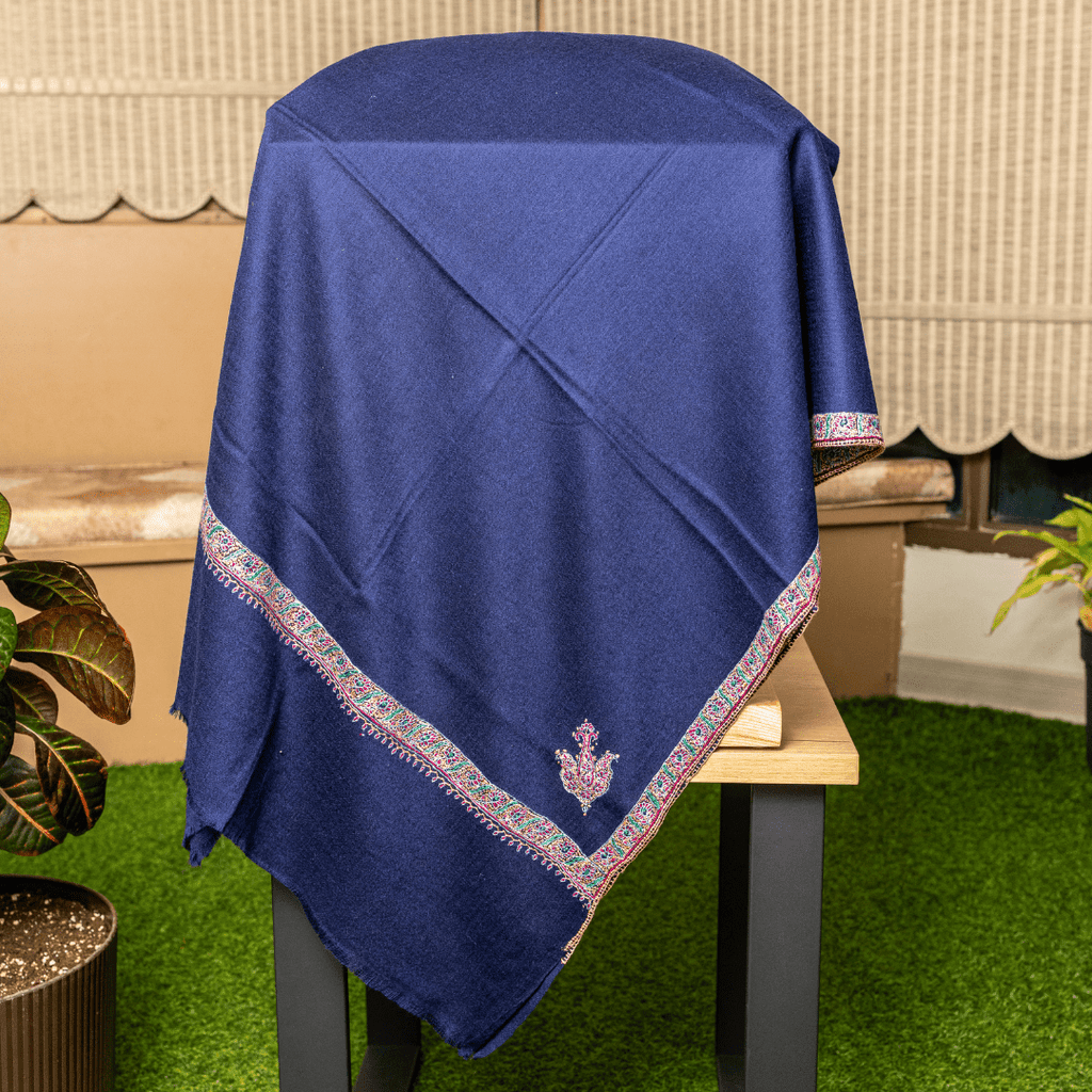Hashiyadar Embroidery Shawl