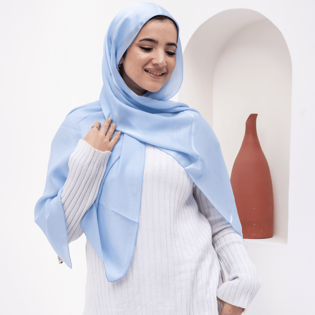 وشاح ساتان فاخر