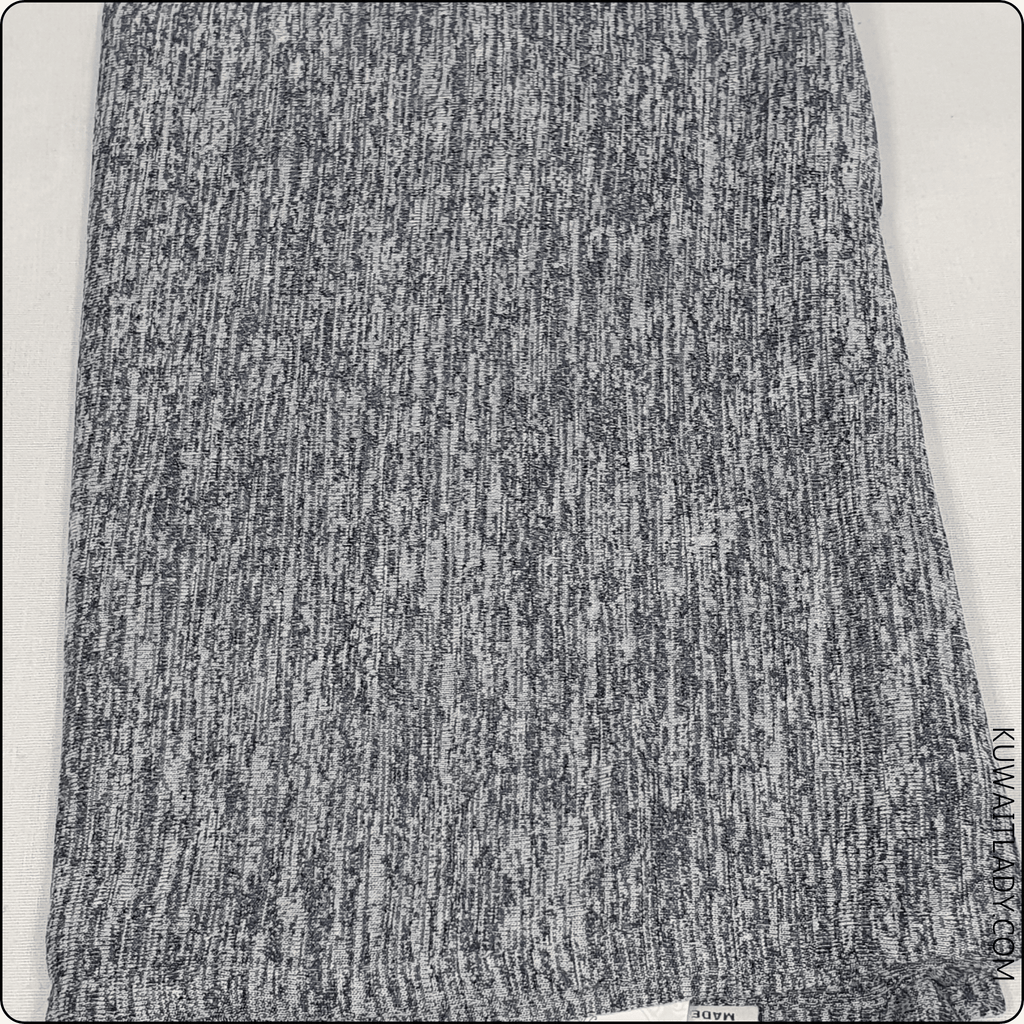 Self Textured Multi-Color Jersey Scarf