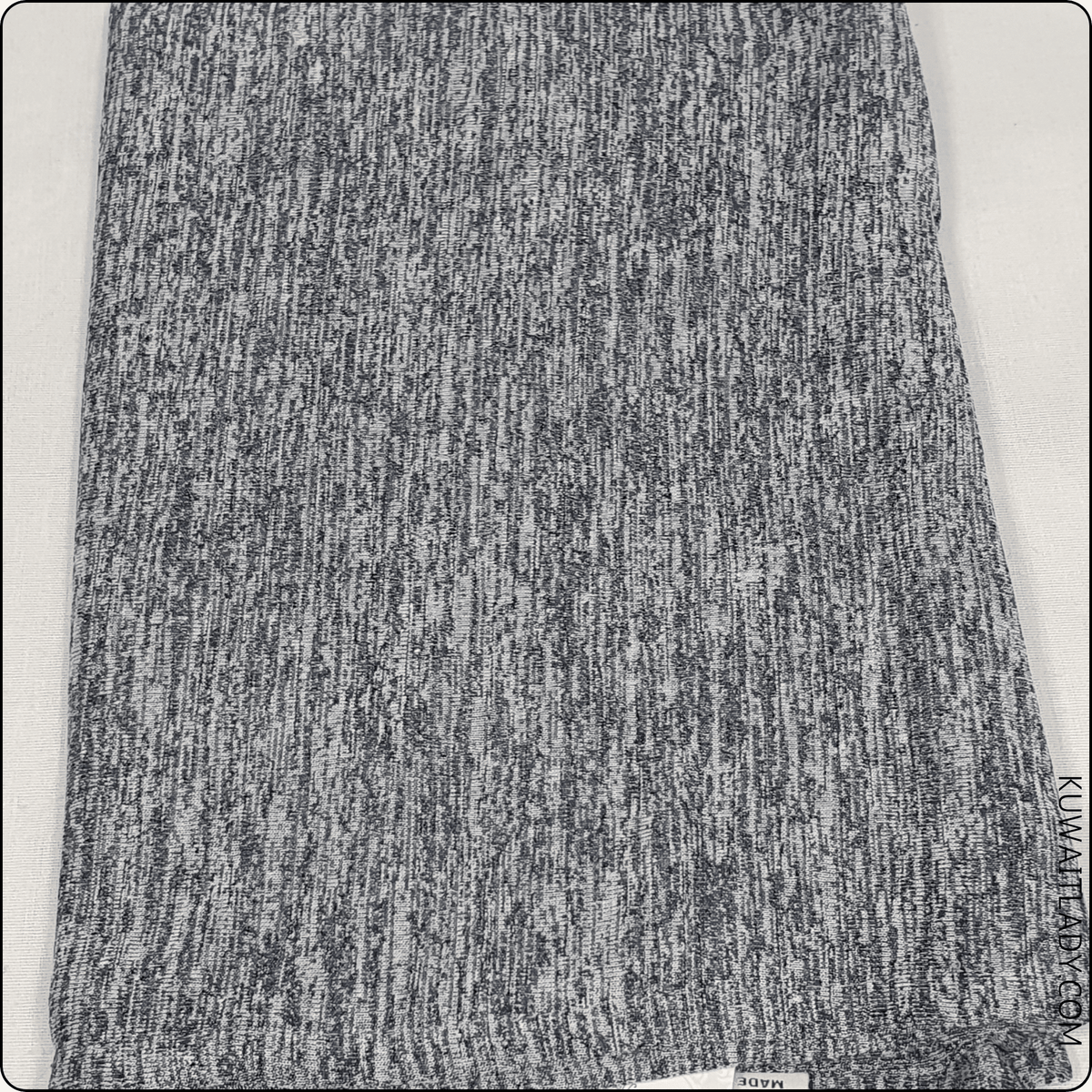 Self Textured Multi-Color Jersey Scarf