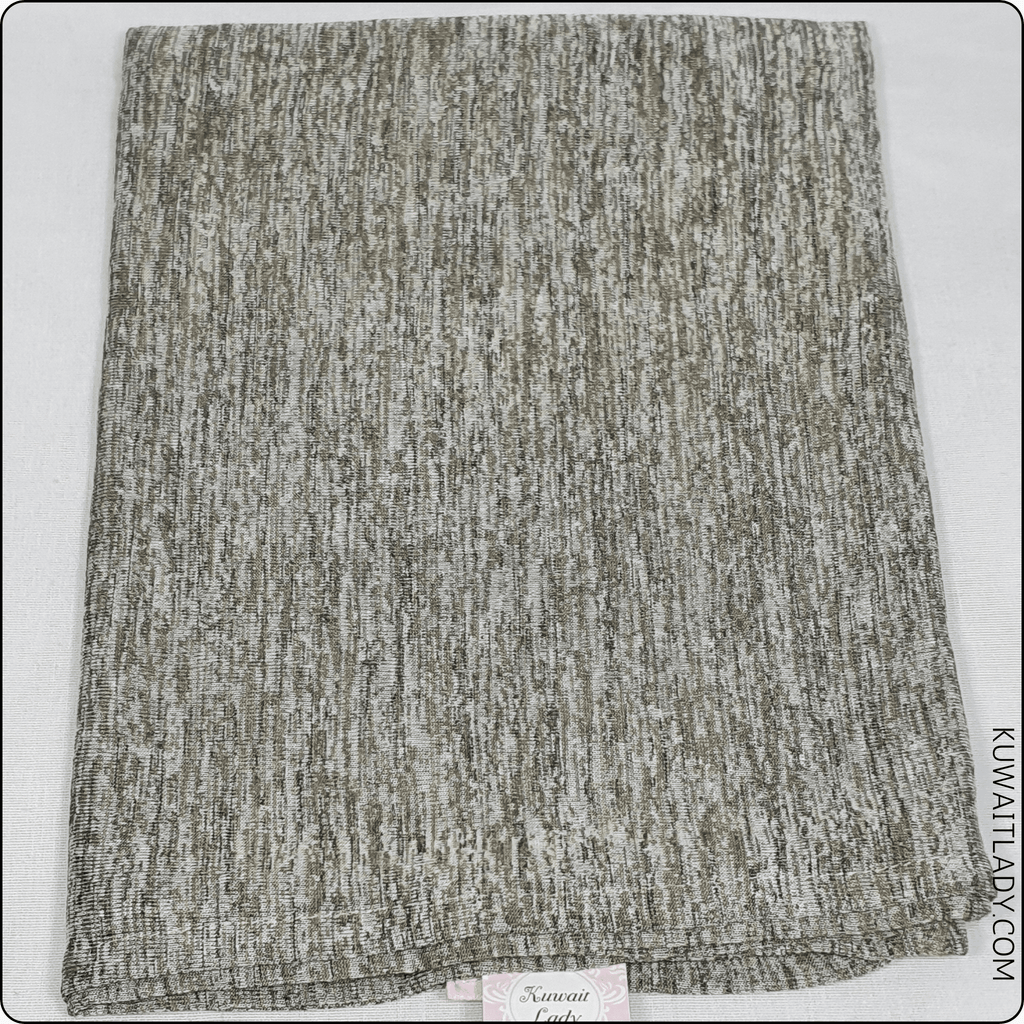 Self Textured Multi-Color Jersey Scarf