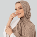 وشاح قطني بنقشة النمر (تايجر فيوجن)